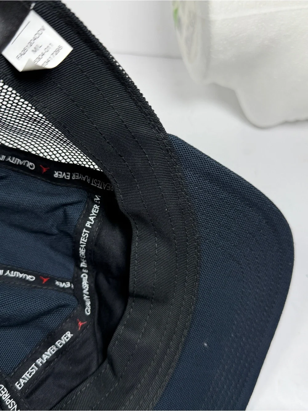 Nike Air Jordan Flight Unstructured Cap Hat Size M/L Tristate NY Vs NY 2025 Cham